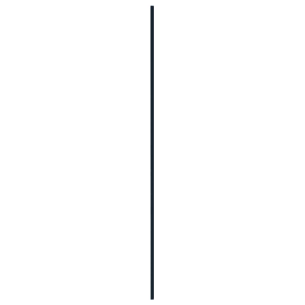 Dachpaneele 36 Stk. Verzinkter Stahl Anthrazit 100x45 cm