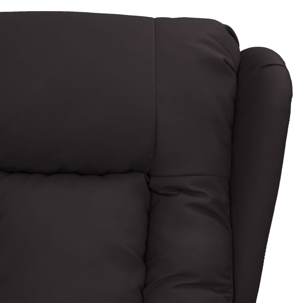 Massagesessel Schwarz Kunstleder