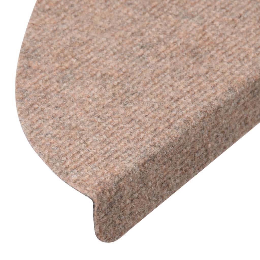 Stufenmatten Selbstklebend 15 Stk. 56x17x3 cm Beige