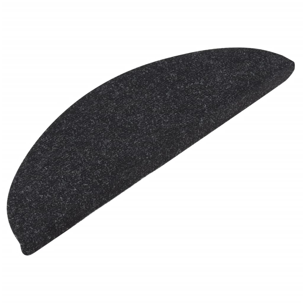 Stufenmatten Selbstklebend 15 Stk. 56x17x3 cm Anthrazit