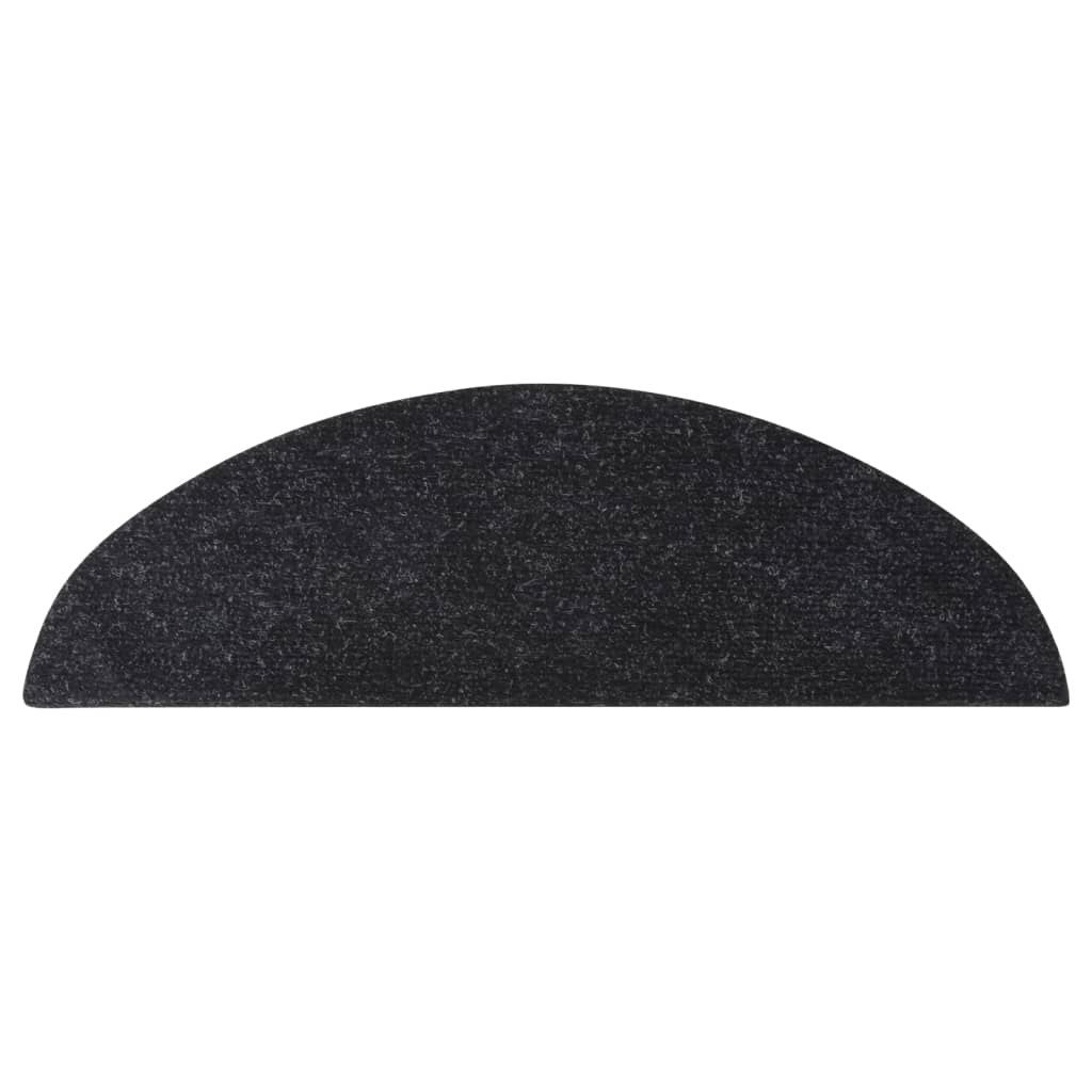 Stufenmatten Selbstklebend 15 Stk. 56x17x3 cm Anthrazit