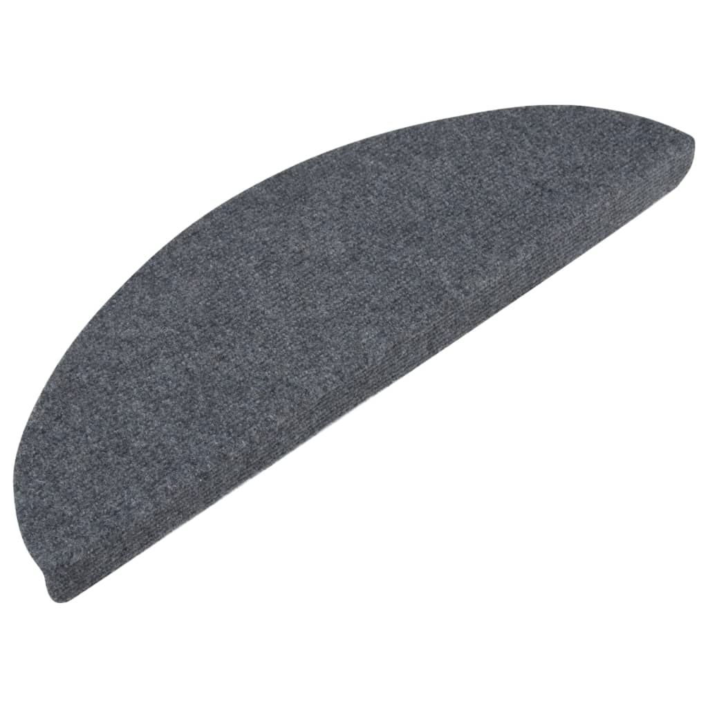 Stufenmatten Selbstklebend 15 Stk. 56x17x3 cm Grau