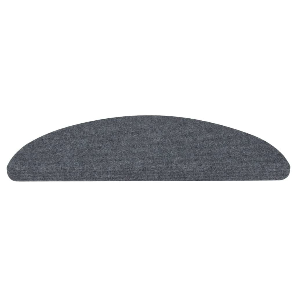 Stufenmatten Selbstklebend 15 Stk. 56x17x3 cm Grau