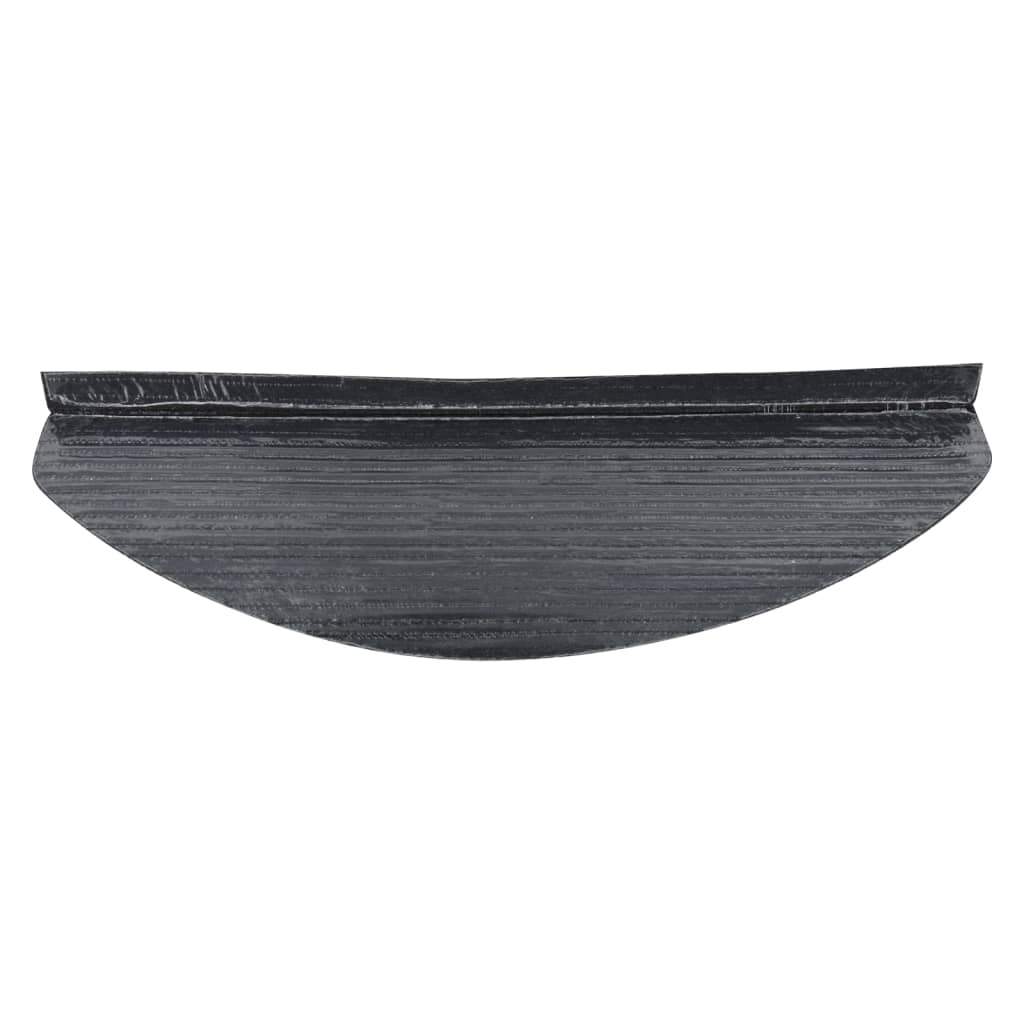 Stufenmatten Selbstklebend 15 Stk. 65x22,5x3,5 cm Schwarz