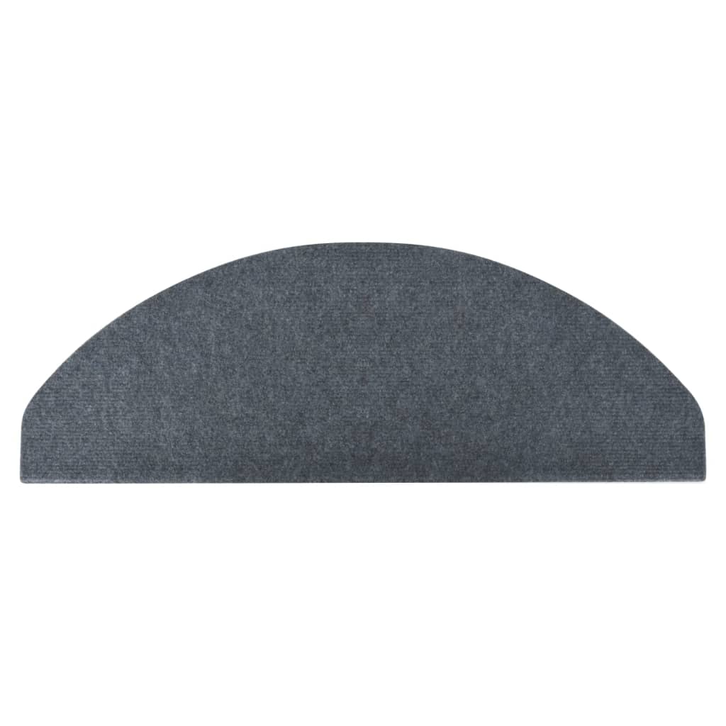 Stufenmatten Selbstklebend 15 Stk. 65x22,5x3,5 cm Grau
