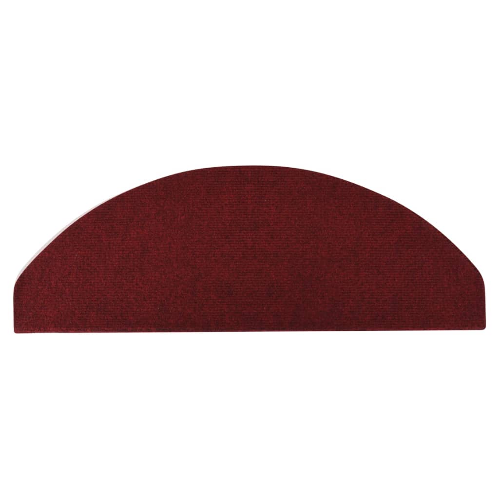 Stufenmatten Selbstklebend 15 Stk. 65x22,5x3,5 cm Rot