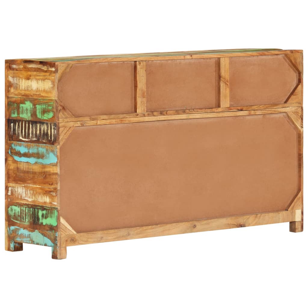 Sideboard 110x30x65 cm Altholz Massiv