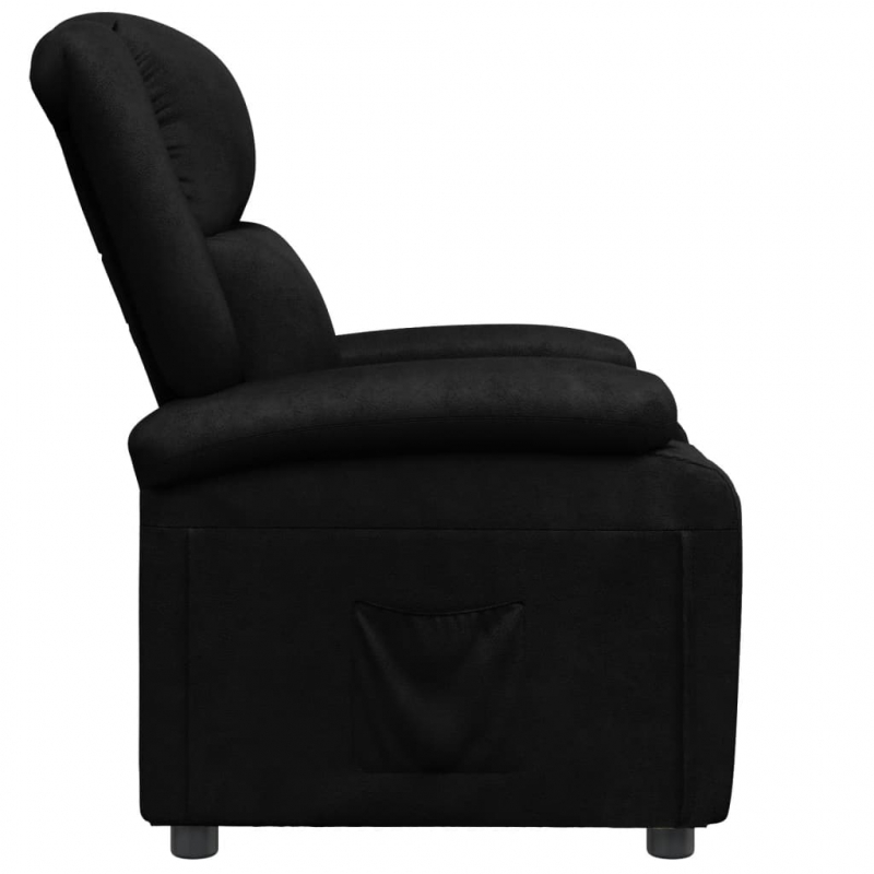 Relaxsessel Schwarz Kunstleder