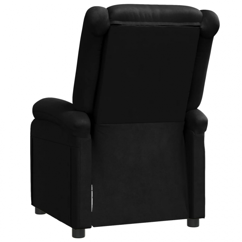 Relaxsessel Schwarz Kunstleder