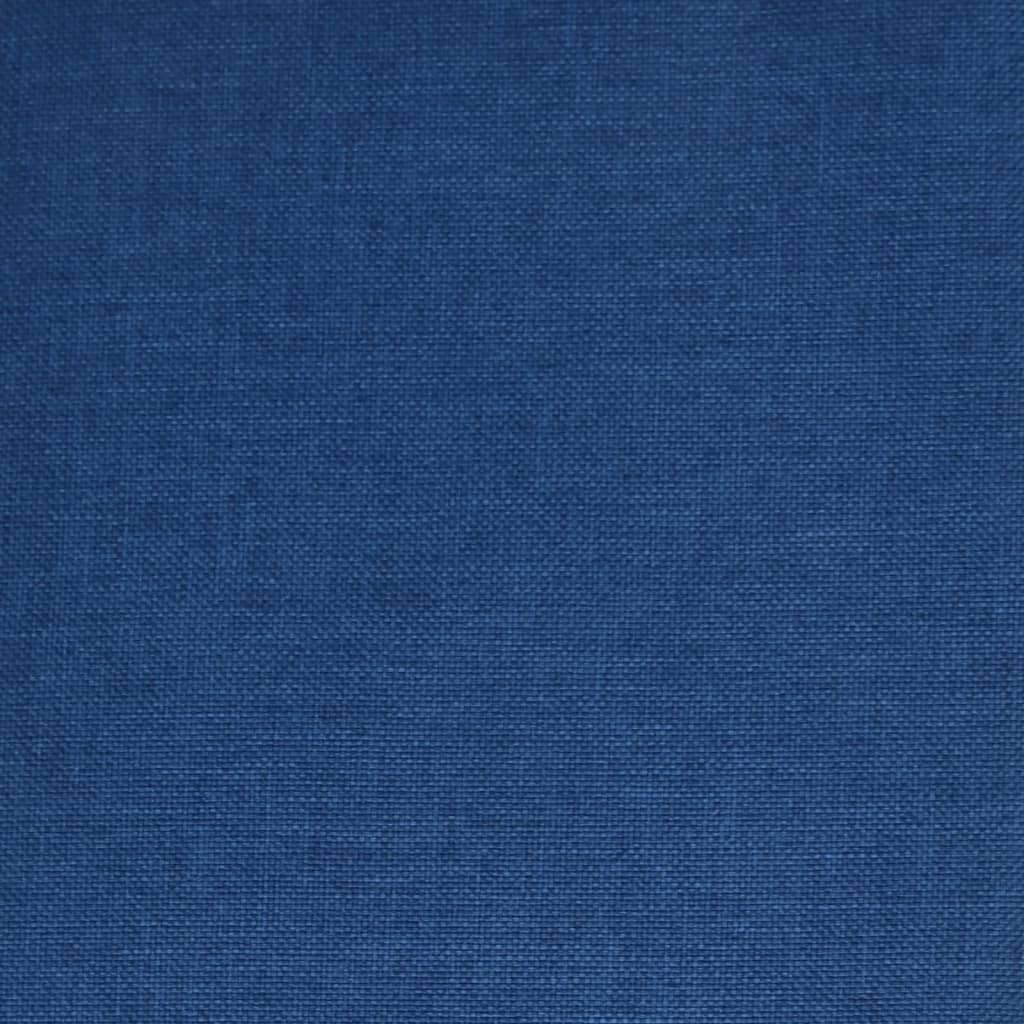 Esszimmerstuhl Drehbar Blau Stoff