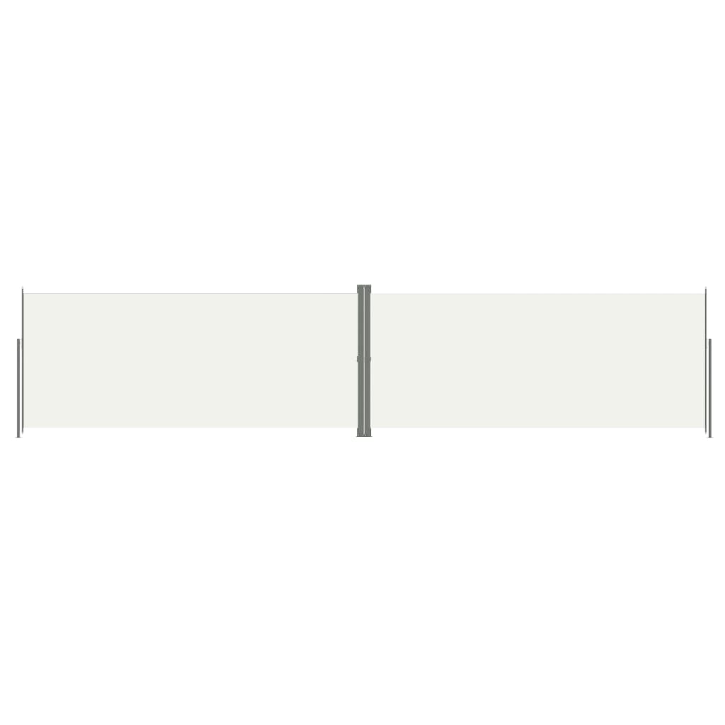 Seitenmarkise Ausziehbar Creme 220x1000 cm