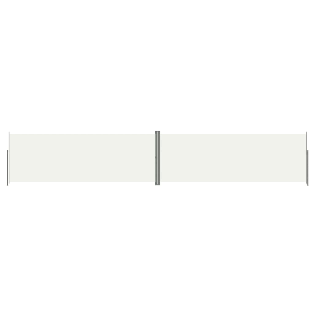 Seitenmarkise Ausziehbar Creme  220x1200 cm