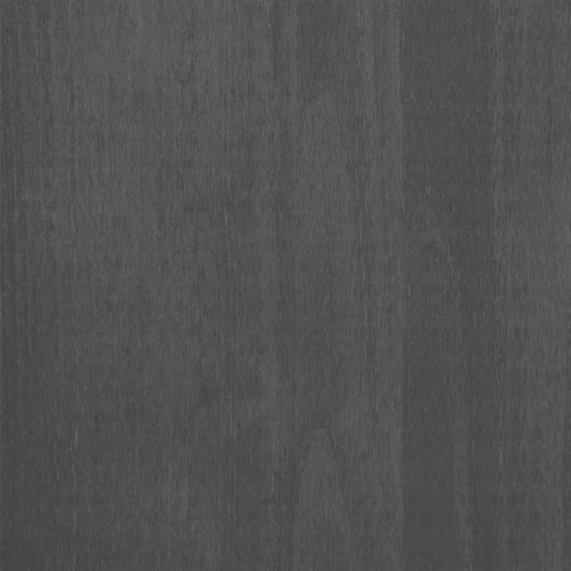 Couchtisch HAMAR Dunkelgrau 100x55x35 cm Massivholz Kiefer
