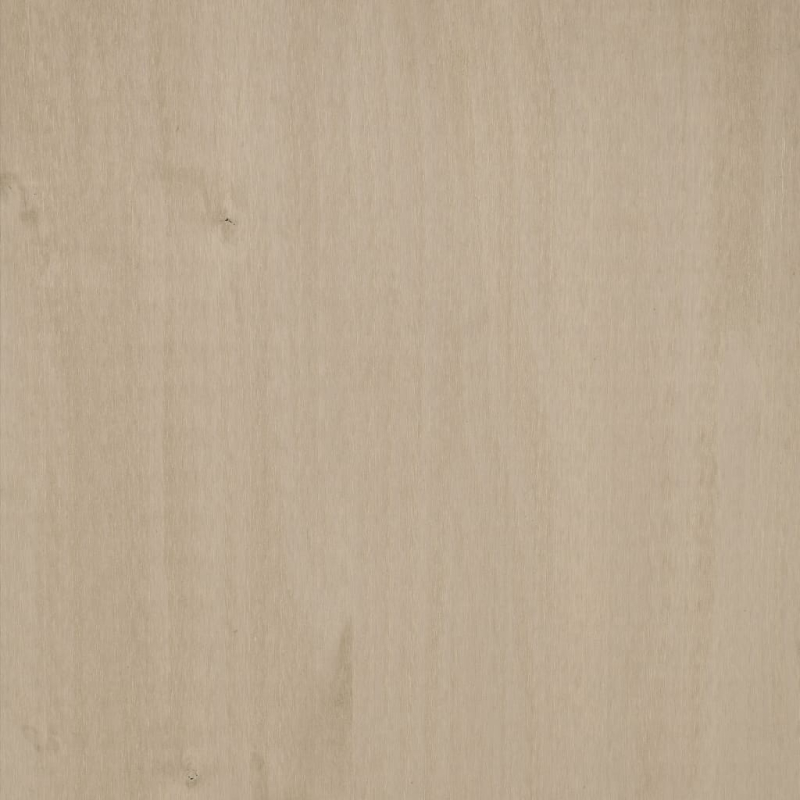 Konsolentisch HAMAR Honigbraun 90x35x90 cm Massivholz Kiefer