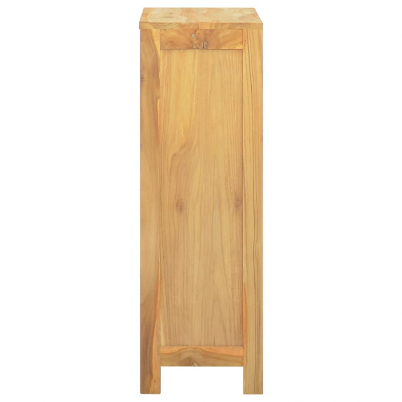 Kommode 55x30x90 cm Massivholz Teak