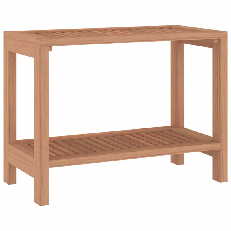 Duschbank 60x30x45 cm Massivholz Teak