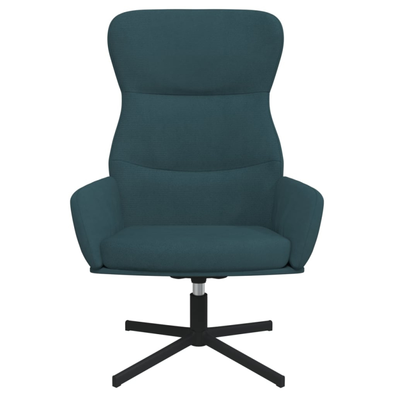 Relaxsessel Blau Samt
