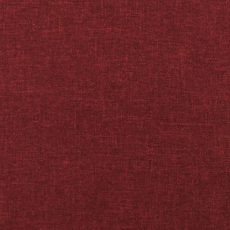 Fußhocker Weinrot 45x29,5x35 cm Stoff