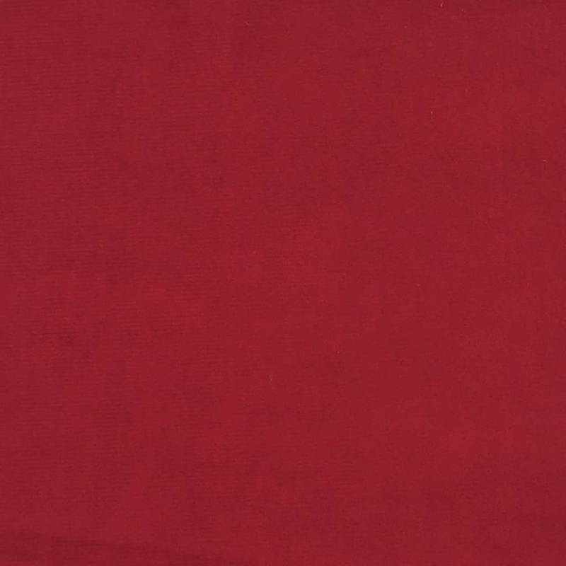 Fußhocker Weinrot 60x60x36 cm Samt