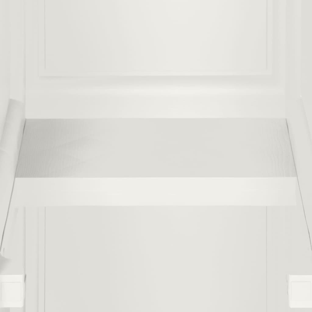 Kunststoffschrank 40x43x164 cm Holzdesign Angora-Weiß