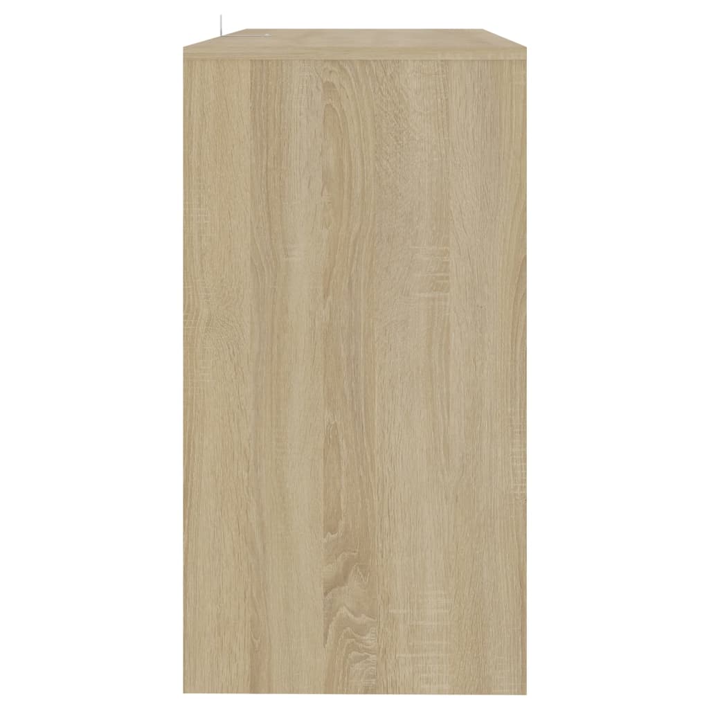 Konsolentisch Sonoma-Eiche 89x41x76,5 cm Holzwerkstoff