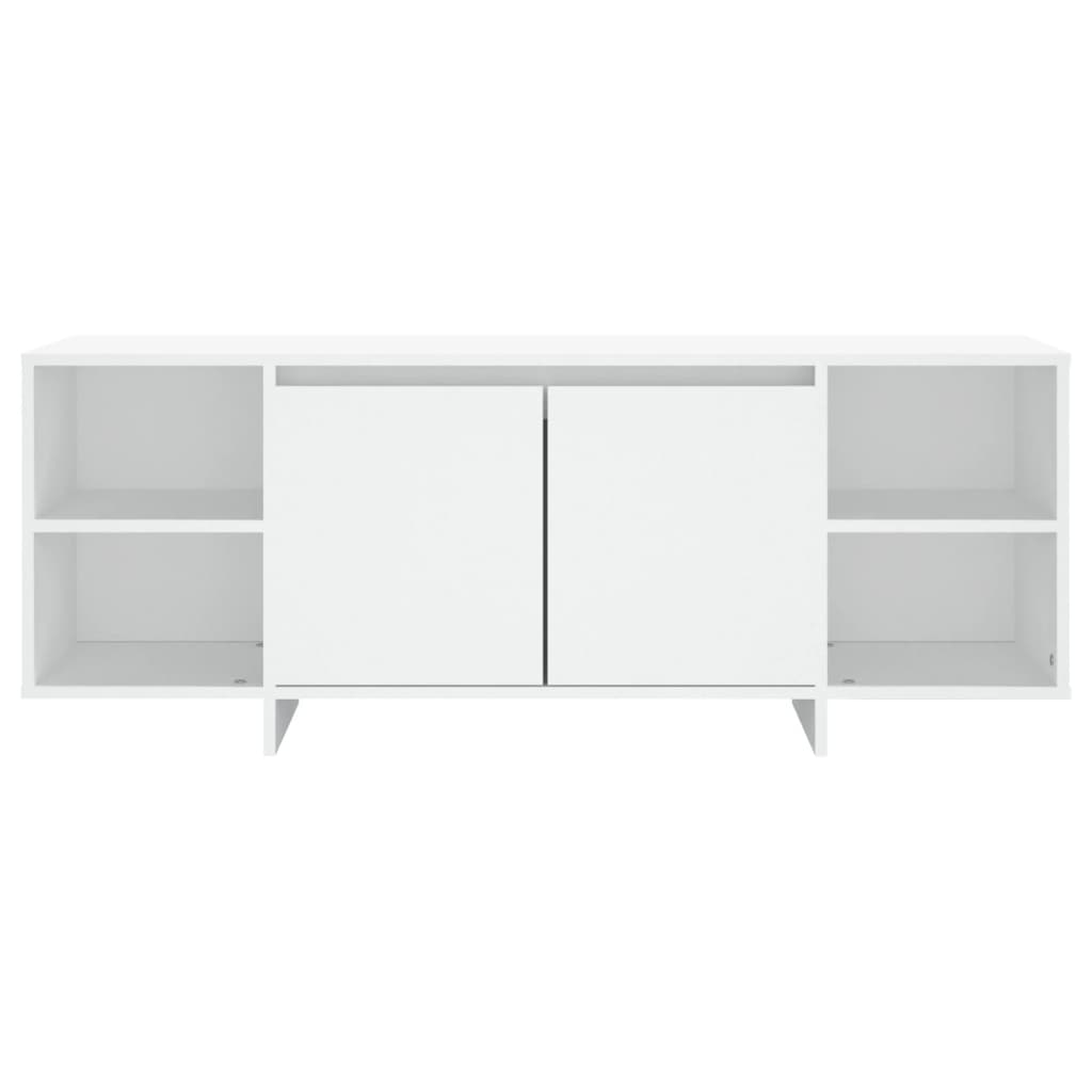 TV-Schrank Weiß 130x35x50 cm Holzwerkstoff