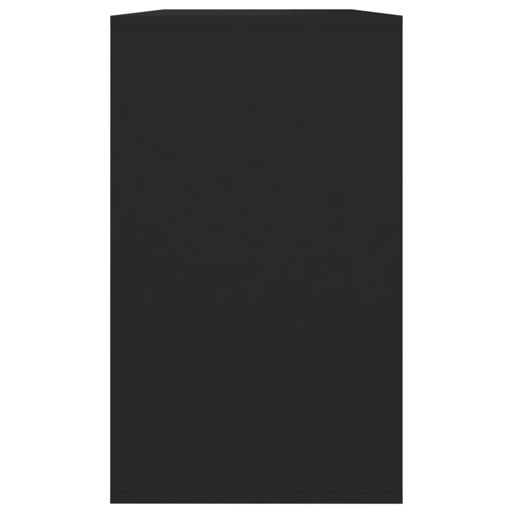 Sideboard Schwarz 120x41x75 cm Holzwerkstoff