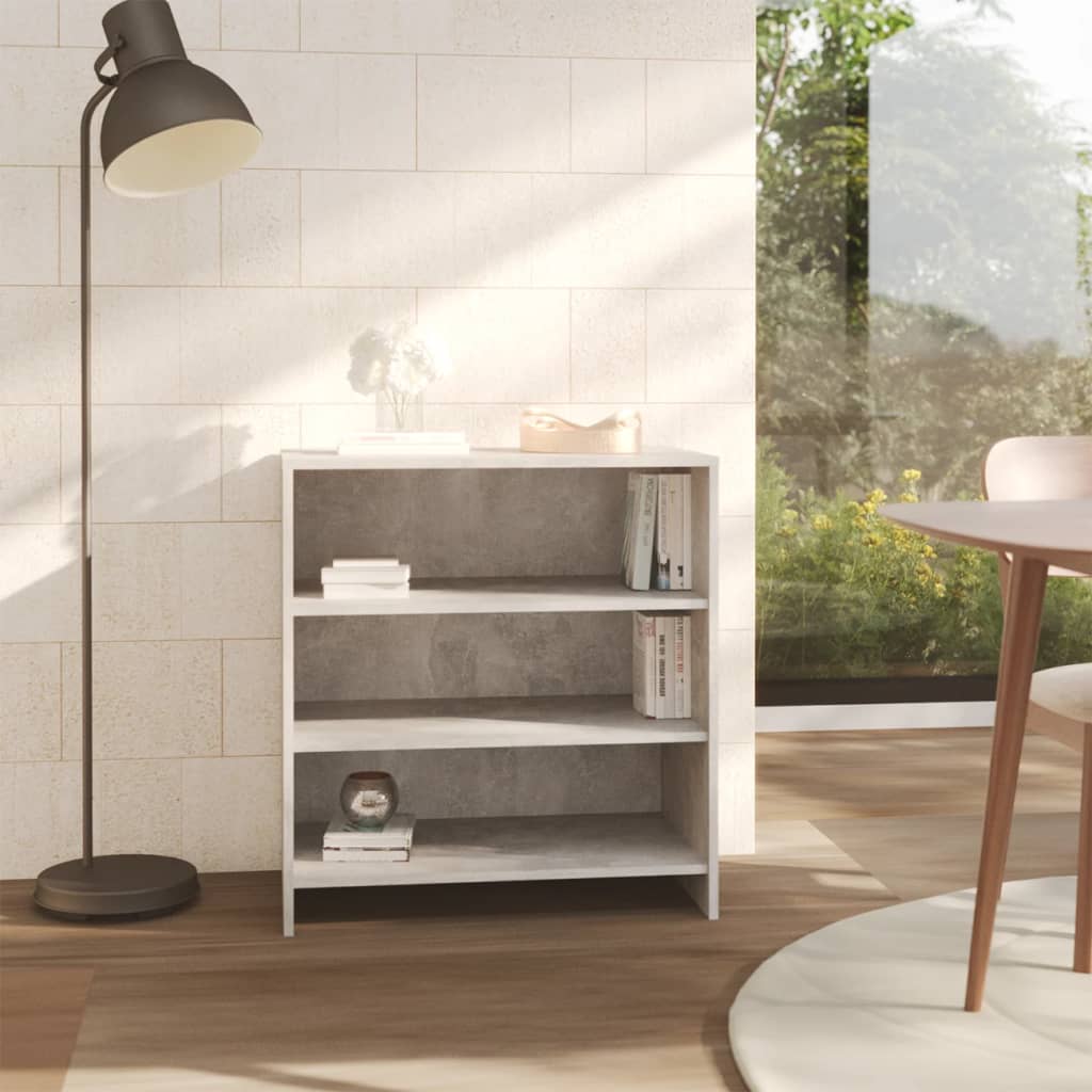 Sideboard Betongrau 70x40,5x75 cm Holzwerkstoff
