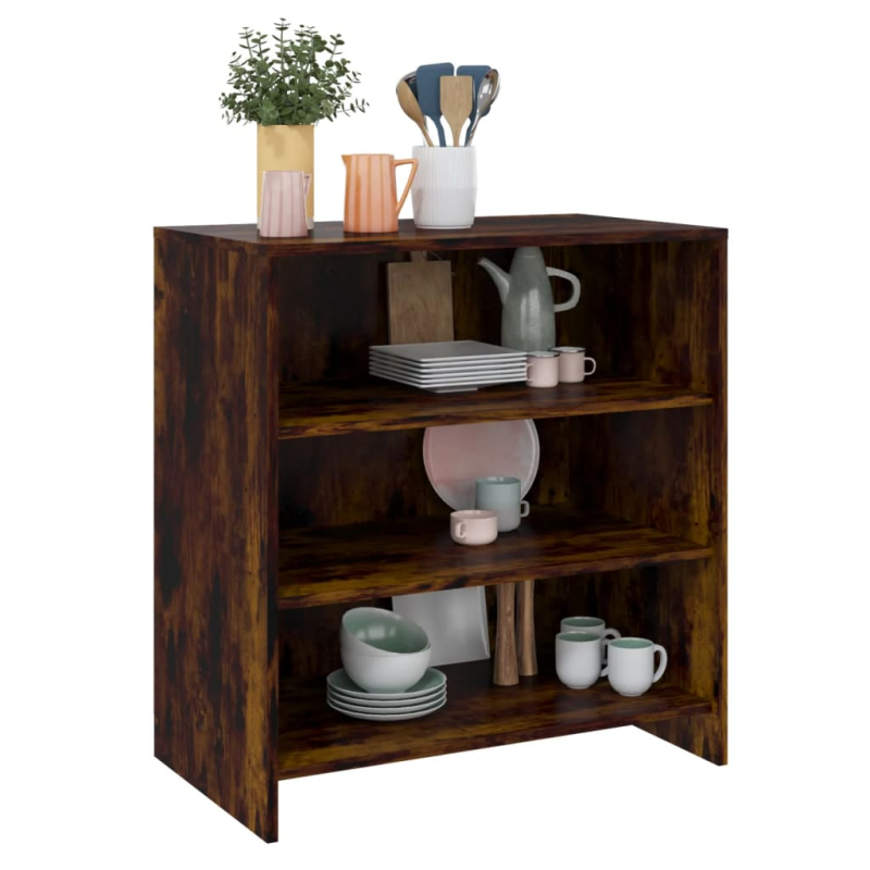 Sideboard Räuchereiche 70x40,5x75 cm Holzwerkstoff