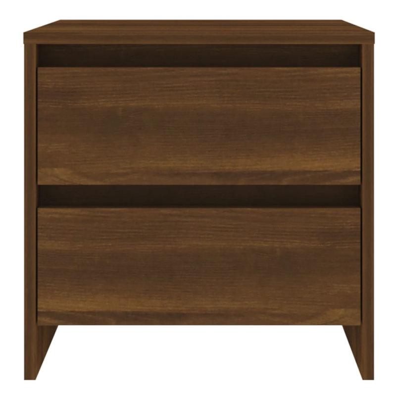 Nachttisch Braun Eichen-Optik 45x34,5x44,5 cm Holzwerkstoff