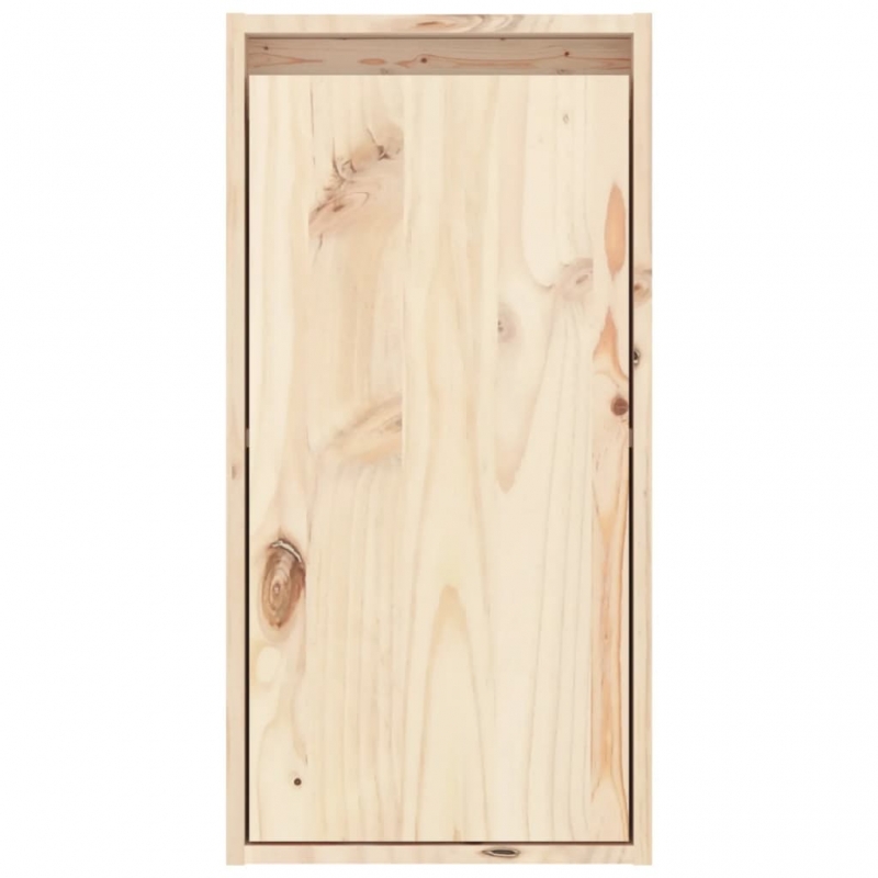 Wandschränke 2 Stk. 30x30x60 cm Massivholz Kiefer