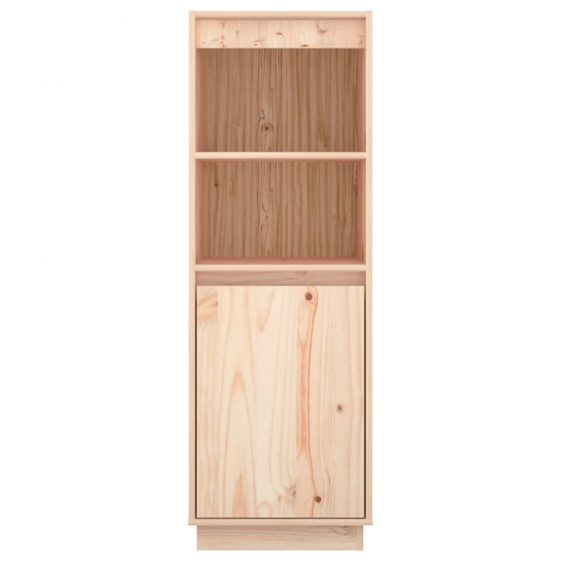 Highboard 37x34x110 cm Massivholz Kiefer