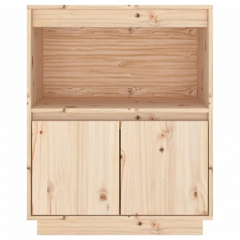 Sideboard 60x34x75 cm Massivholz Kiefer