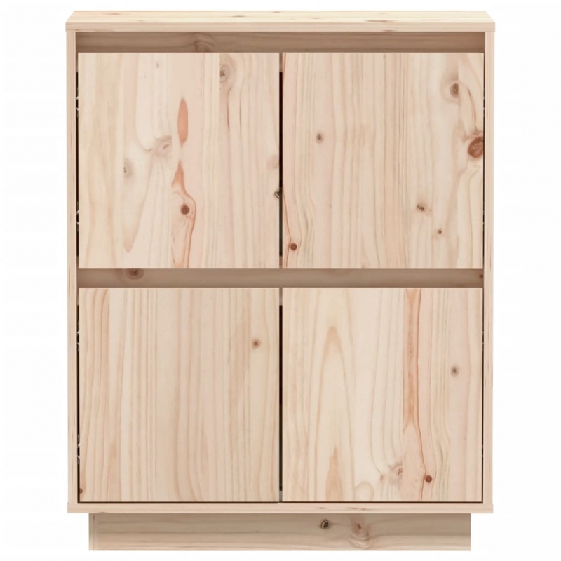 Sideboard 60x34x75 cm Massivholz Kiefer