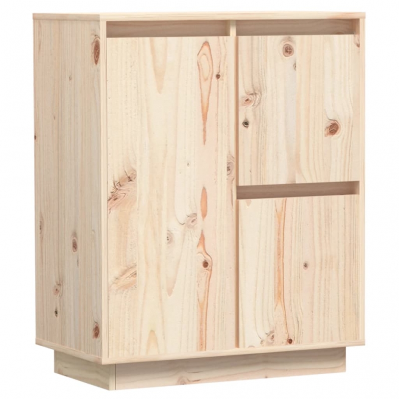 Sideboard 60x34x75 cm Massivholz Kiefer