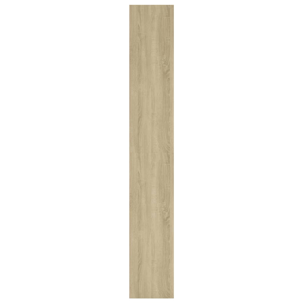 Bücherregal/Raumteiler Sonoma-Eiche 80x30x198 cm Holzwerkstoff