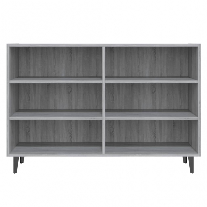 Sideboard Grau Sonoma 103,5x35x70 cm Holzwerkstoff