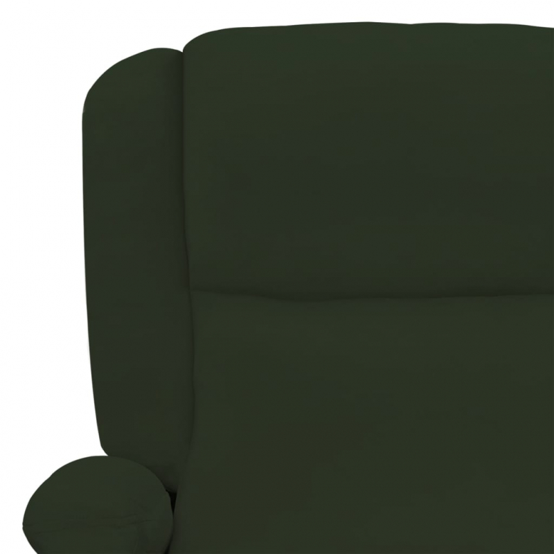 Relaxsessel Dunkelgrün Samt