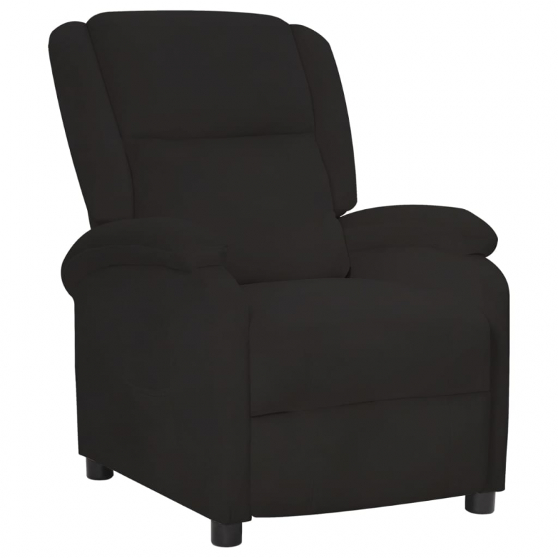 Relaxsessel Schwarz Samt