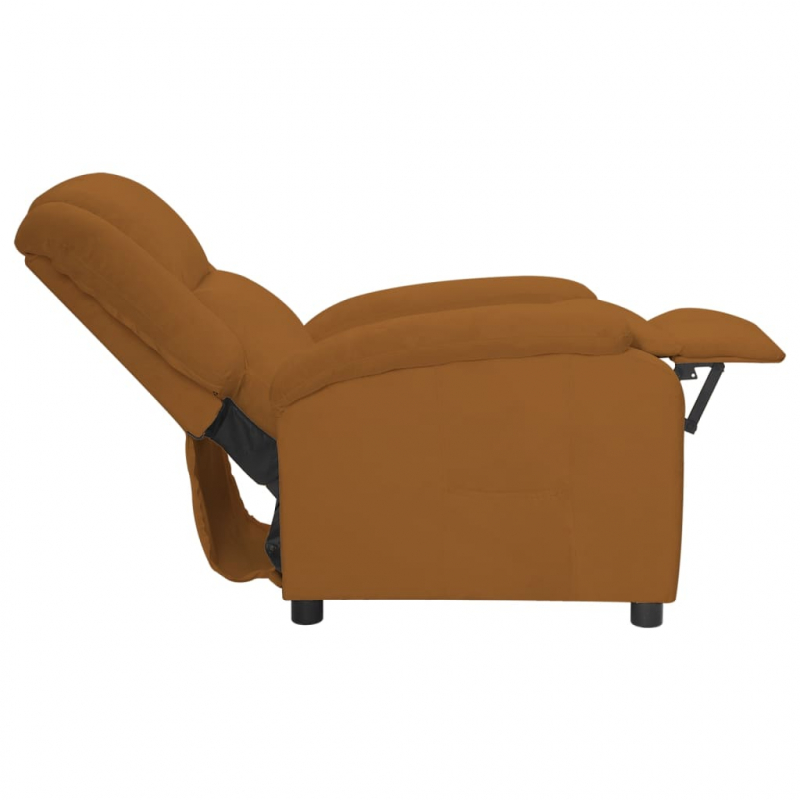 Relaxsessel Braun Samt