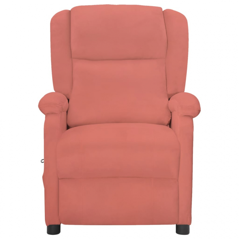 Massagesessel Rosa Samt