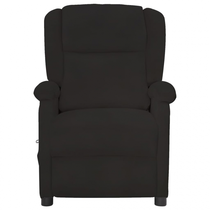 Massagesessel Schwarz Samt