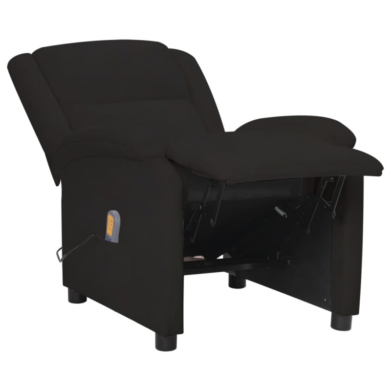 Massagesessel Schwarz Samt