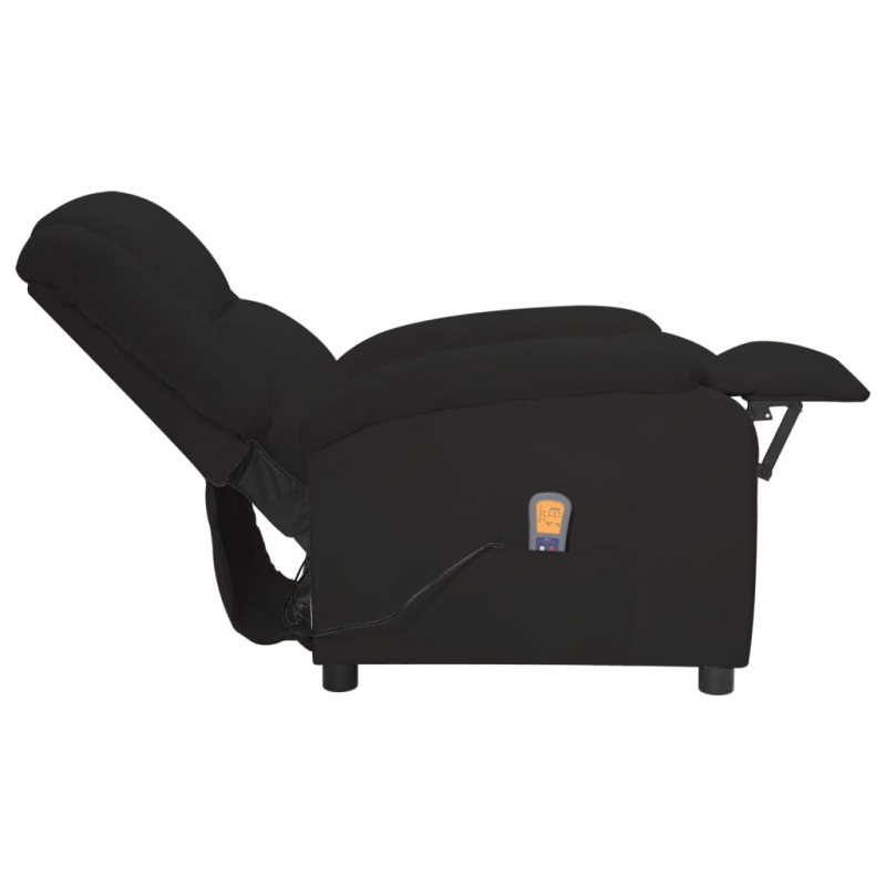 Massagesessel Schwarz Samt