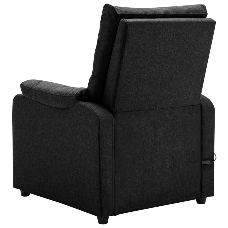 Massagesessel Schwarz Stoff
