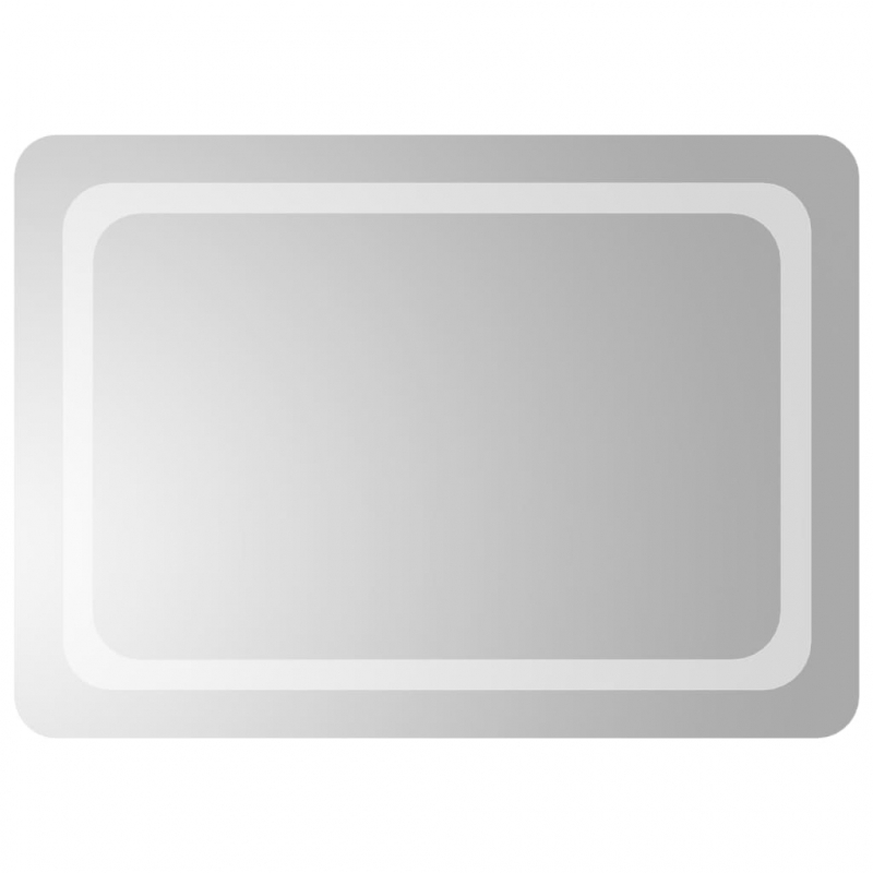 LED-Badspiegel 70x50 cm