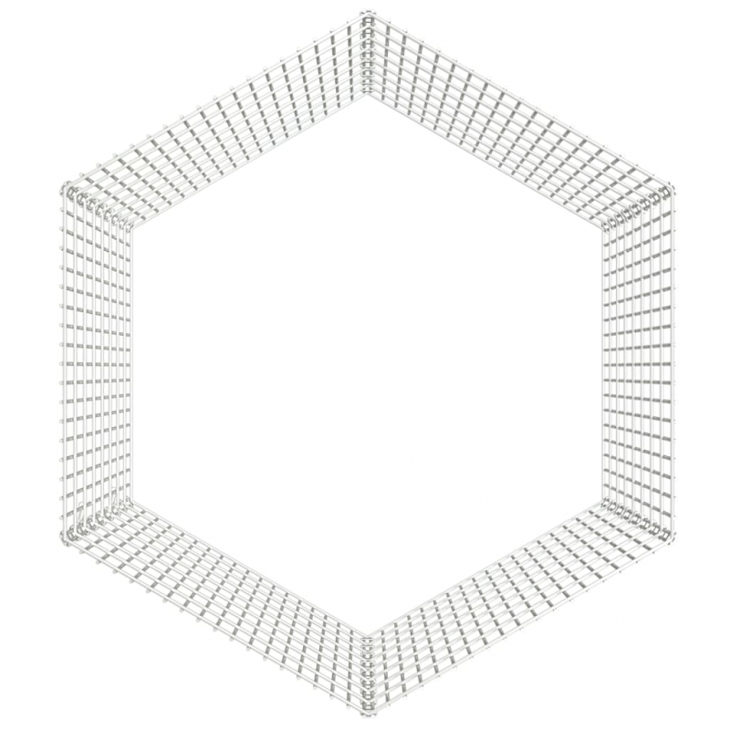 Freilaufgehege 6-teilig 54x80 cm Verzinktes Eisen