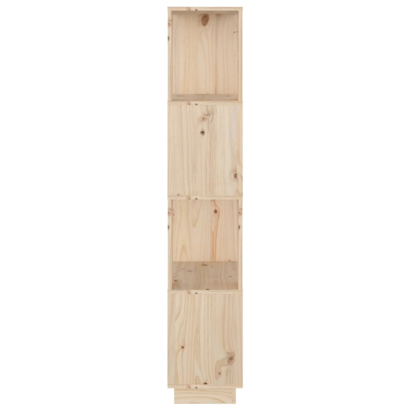 Bücherregal/Raumteiler 51x25x132 cm Massivholz Kiefer