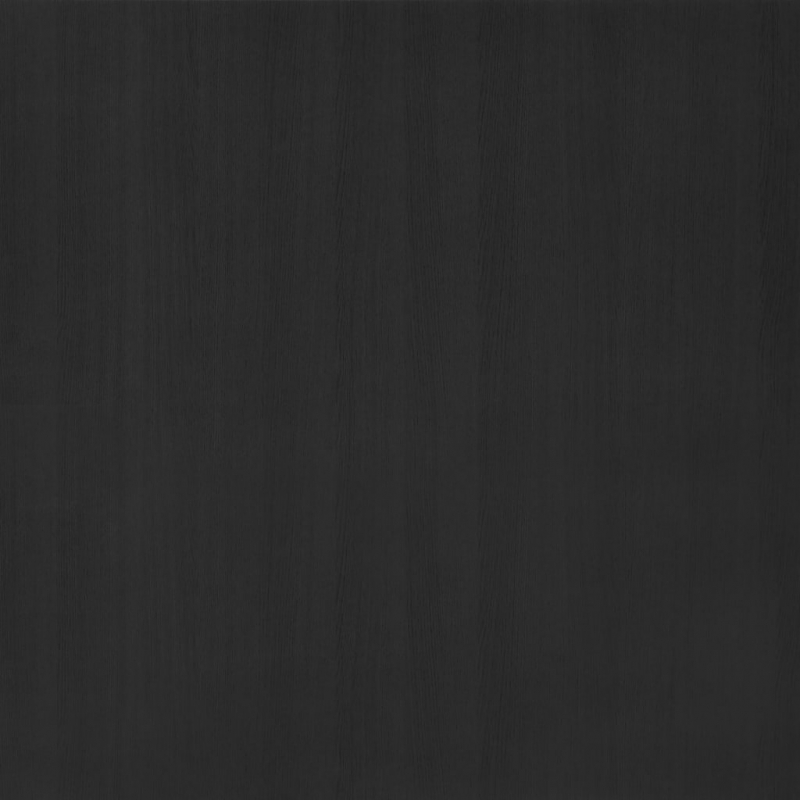 Bücherregal/Raumteiler Schwarz 80x25x132 cm Massivholz Kiefer