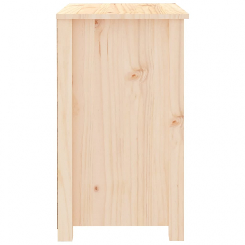 Nachttische 2 Stk. 50x35x61,5 cm Massivholz Kiefer